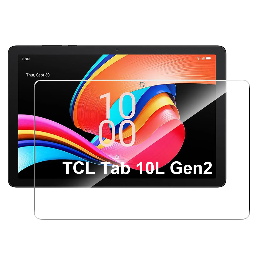 Tcl Tablet Accessories - 強化ガラス製スクリーンプロテクター,傷防止,透明保護フィルム,10.1インチタブレット,tclタブ,10.1インチ