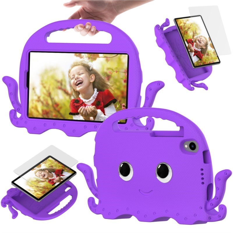 Lenovo Tablet M10 Accessories - タコ柄EVAキッズケース Lenovo Tad M10 5G K10