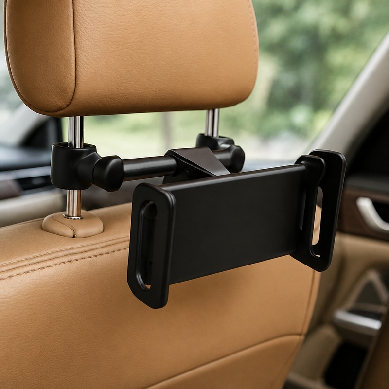 Tablet Accessories Must Have - 360度回転式ユニバーサルカーヘッドレストホルダー ° タブレットとスマートフォン用回転式ホルダー（4～11インチ）、iPad Airシリーズ対応