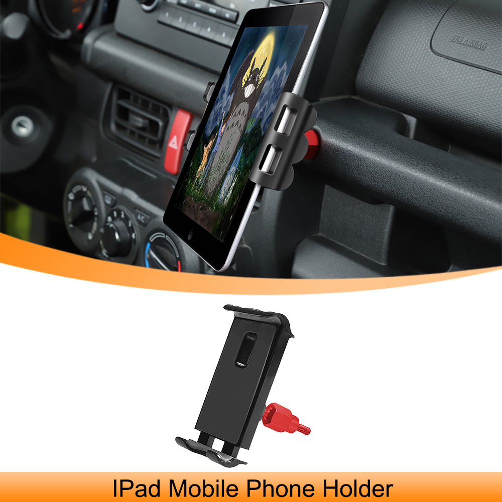 Tablet Accessories Must Have - 車携帯電話 IPad ホルダータブレットサポートブラケットスズキジムニー JB64 JB74 2019-2024