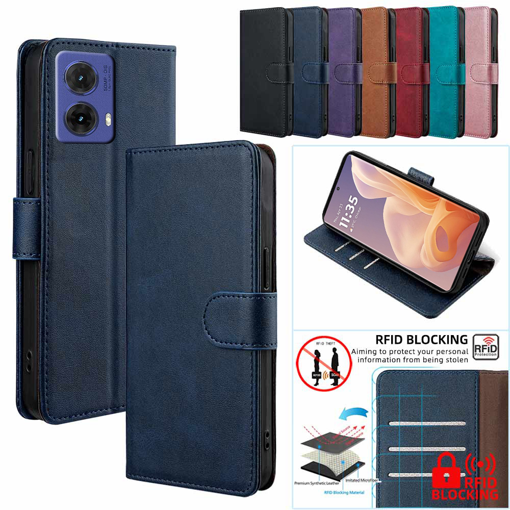 Motorola Tablet Accessories - 落下防止財布型携帯電話ケース Motorola G85 G84 G64 G04S