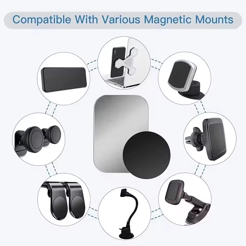 5/10 個磁気金属プレートディスク自動車電話ホルダーステッ - Tablet Accessories Must Have のレビューと価格
