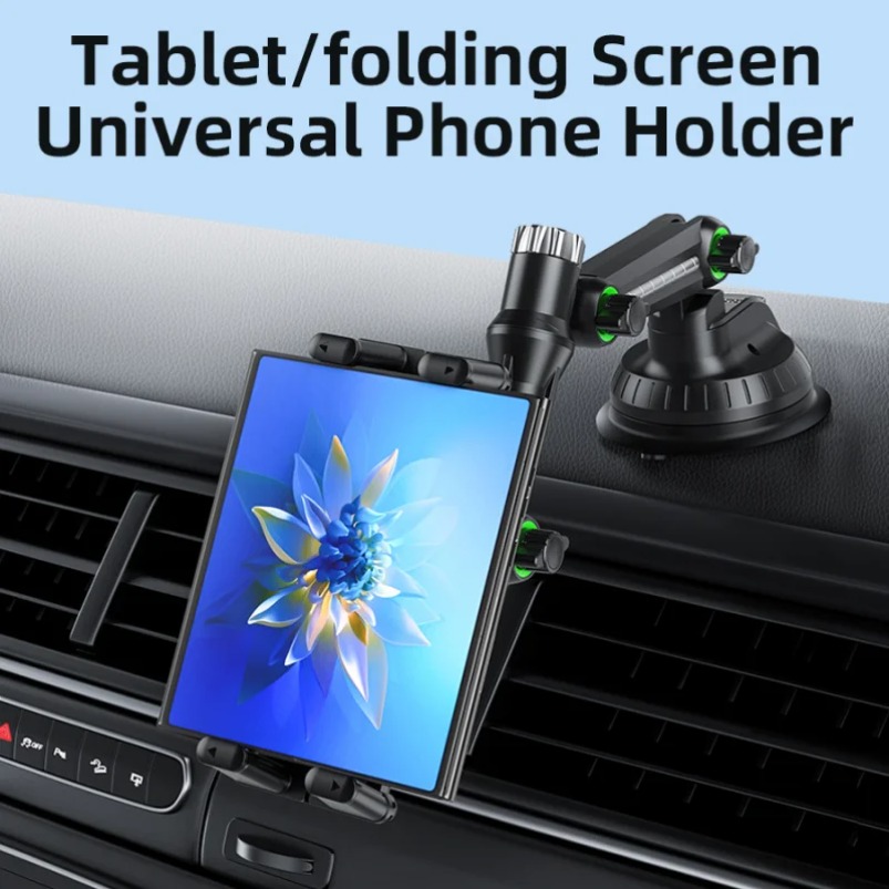ユニバーサルカータブレットホルダー吸盤スタンド iPhone - Tablet Accessories Must Have のレビューと価格