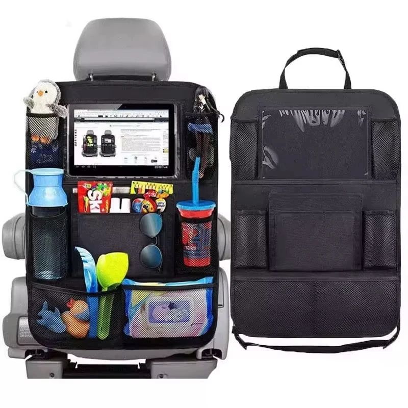 カーシートオーガナイザー 多機能オックスフォード生地 車用後 - Tablet Accessories Must Have のレビューと価格