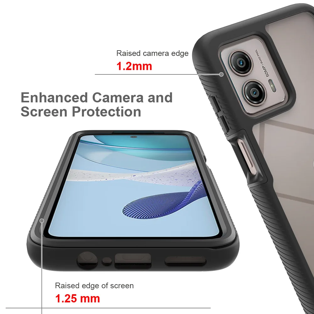 Motorola Moto G53/G23/G13用TPU/ - Motorola Tablet Accessories のレビューと価格