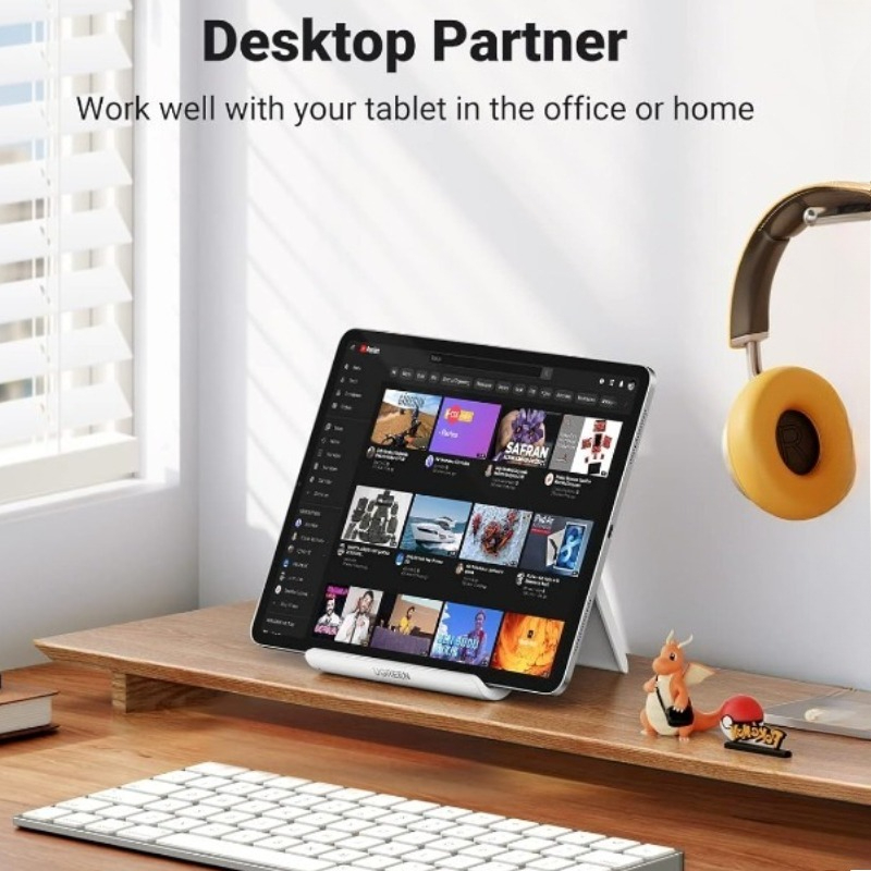 調節可能なポータブルタブレットおよび電話スタンド - 安全な - Graphic Tablet Accessories のレビューと価格