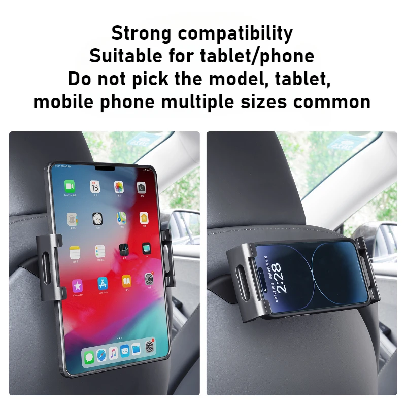 テスラカーシートバックフック,アクセサリー,リアシート,電話 - Tesla Tablet Accessories のレビューと価格
