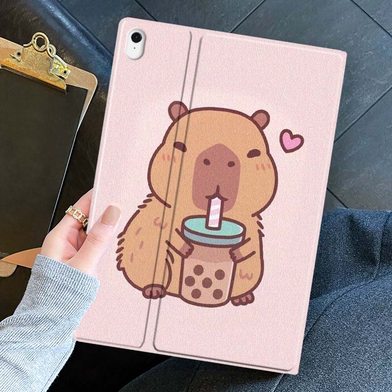 漫画カピバラバブルティー柄 サムスン Galaxy Tab  - Samsung Tablet S11 Accessories のレビューと価格