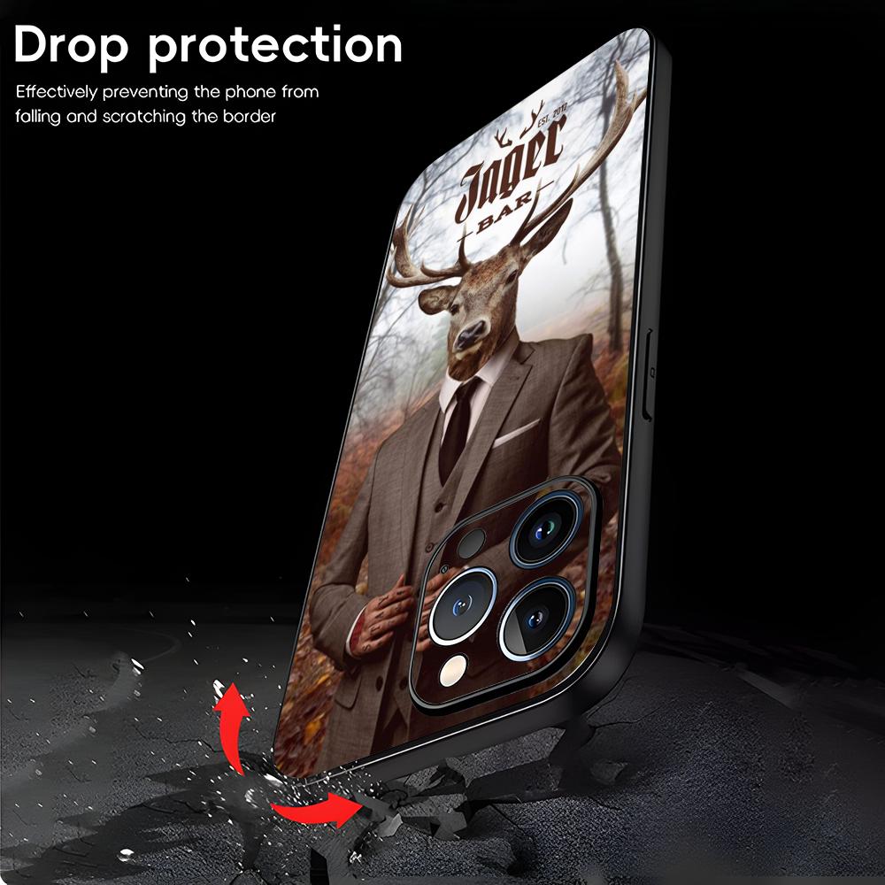 J-Jager-meistersロゴ入りiPhoneケース  - Apple Iphone 15 Pro Max のレビューと価格