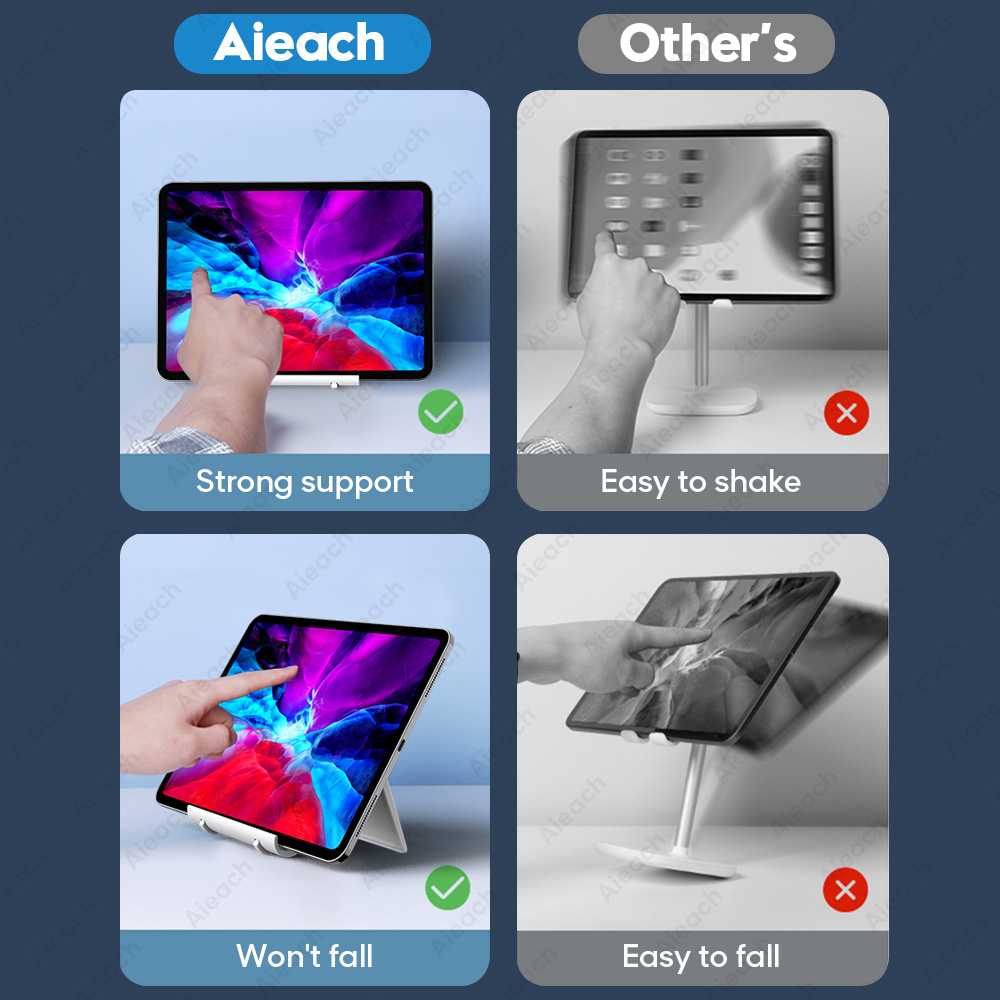 AIEACH タブレット電話スタンド iPad スタンド i - Graphic Tablet Accessories のレビューと価格