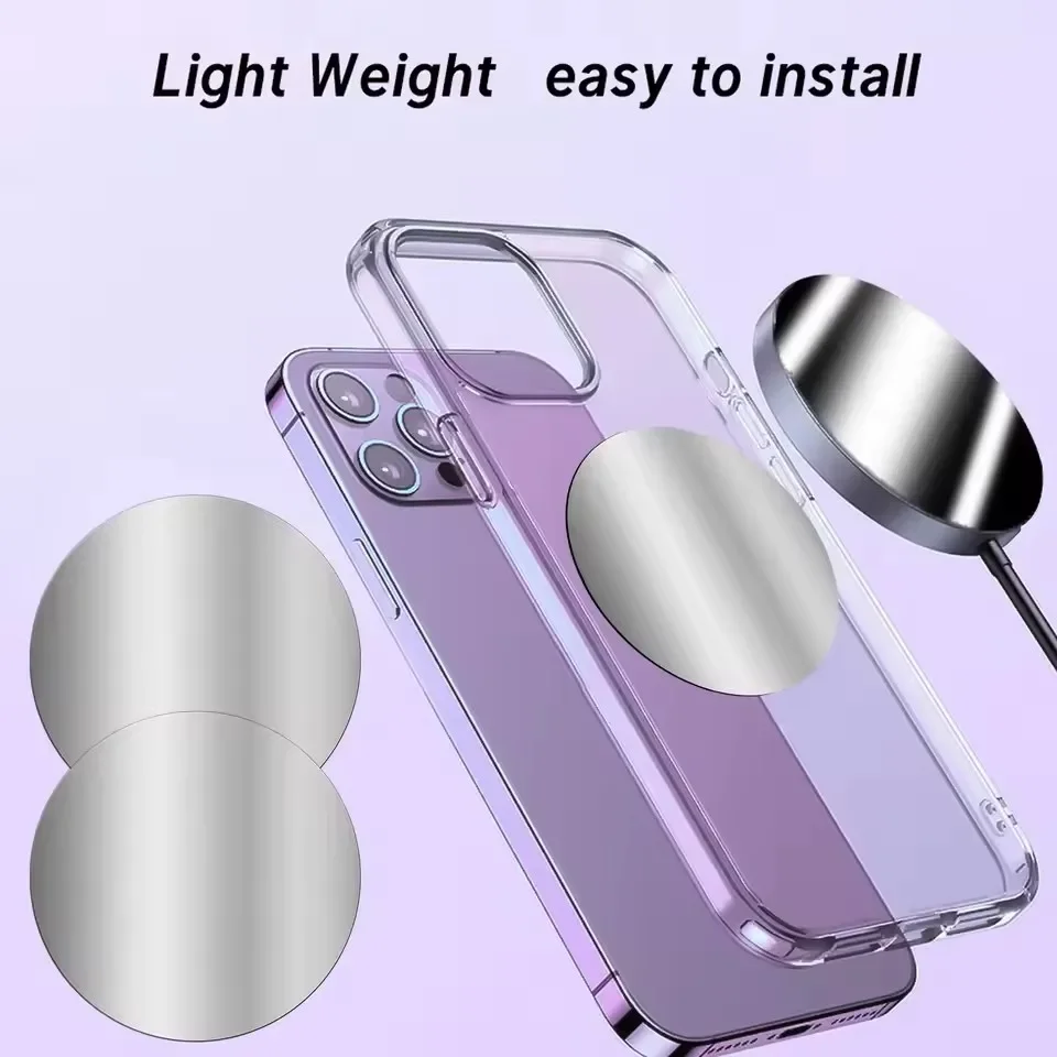 1-5 個 8 センチメートル磁気金属プレートディスク携帯電 - Tablet Accessories Must Have のレビューと価格