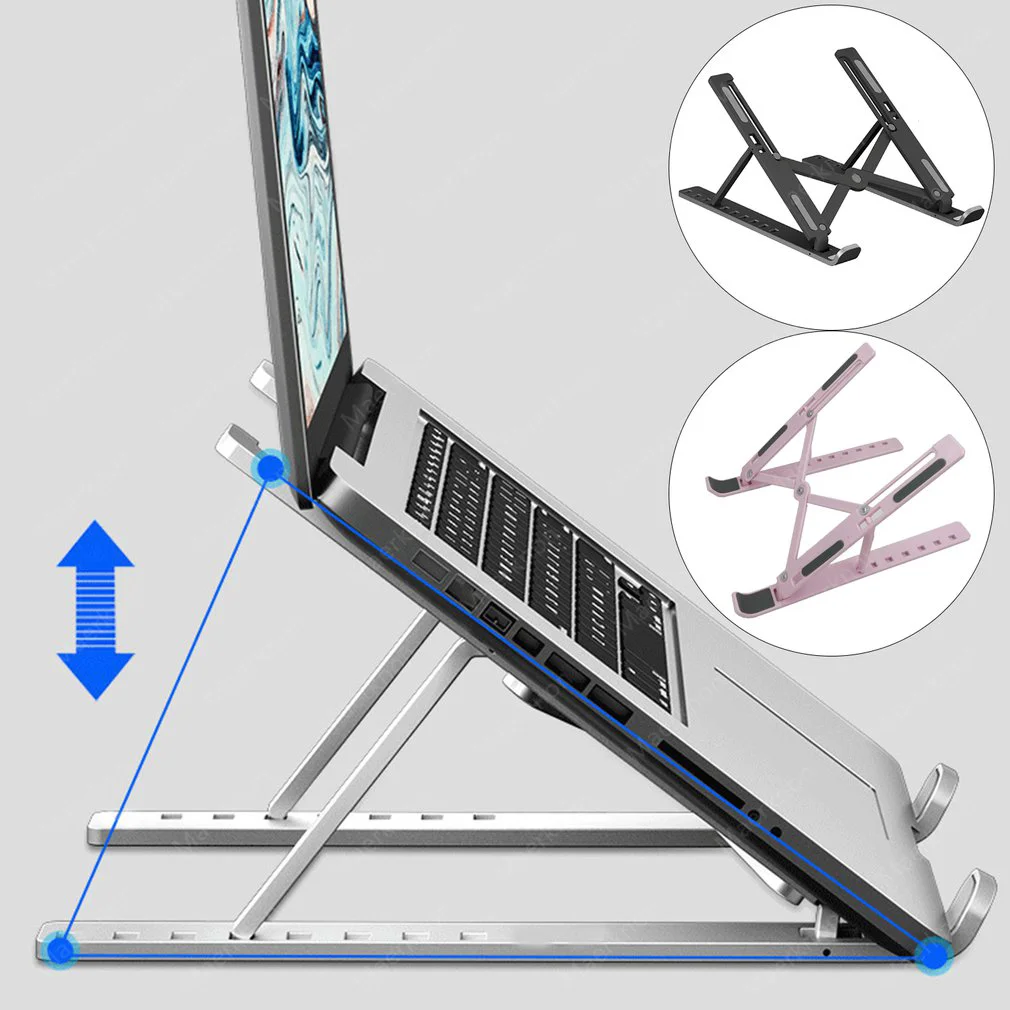 調節可能なラップトップホルダーコンピュータモニターホルダーポ - Tablet Stand Accessories のレビューと価格