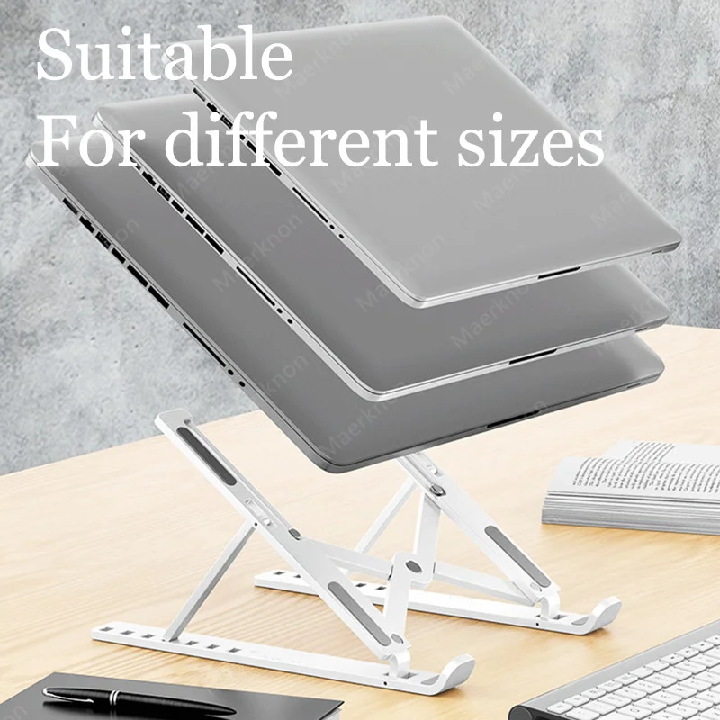 調節可能なラップトップホルダーコンピュータモニターホルダーポ - Tablet Stand Accessories のレビューと価格
