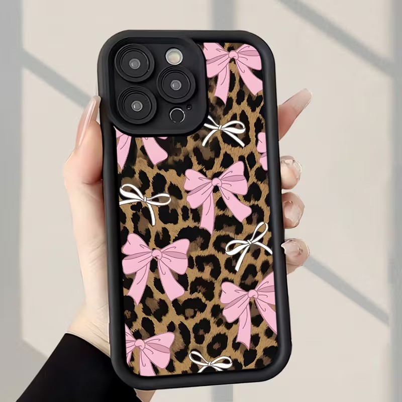 レオパード柄リボン付きスマホケース iPhone 18 17 - Apple Iphone 15 Pro Max のレビューと価格