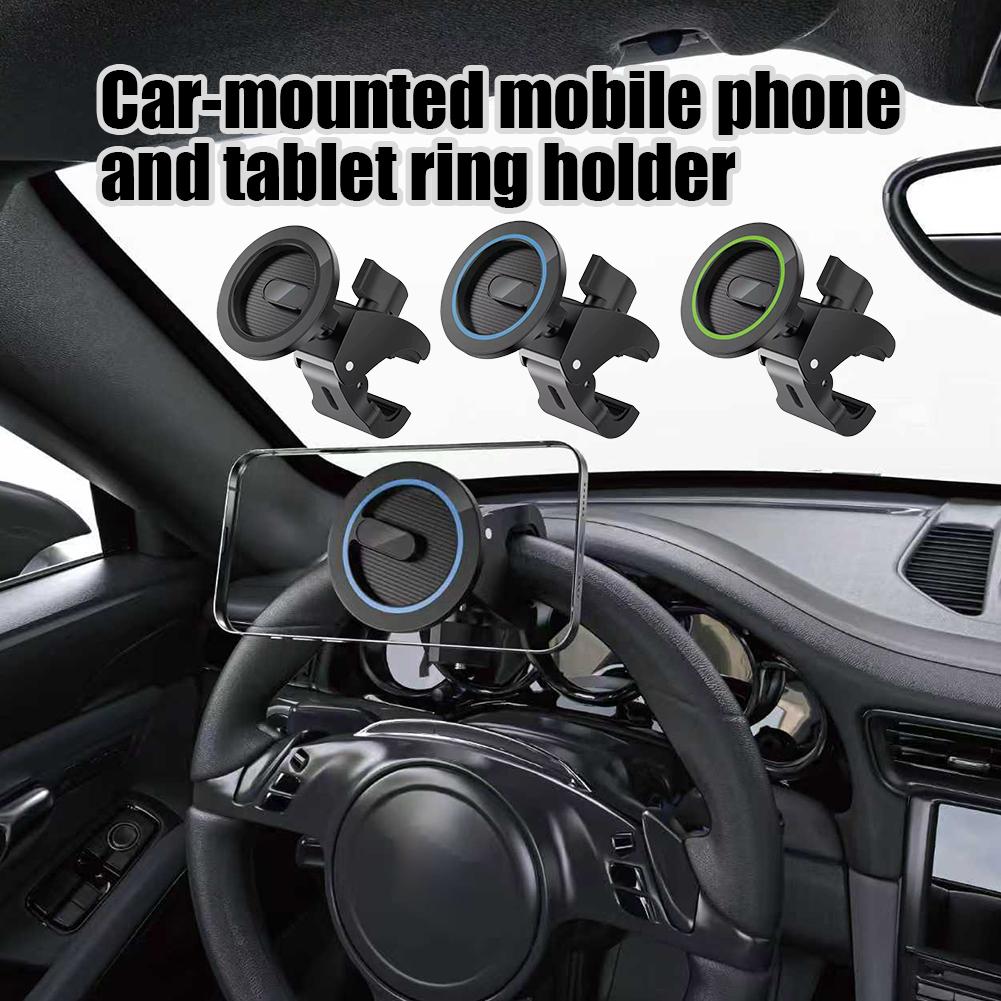 ユニバーサル磁気自動車電話ホルダー MagSafe ステアリ - Tablet Accessories Must Have のレビューと価格