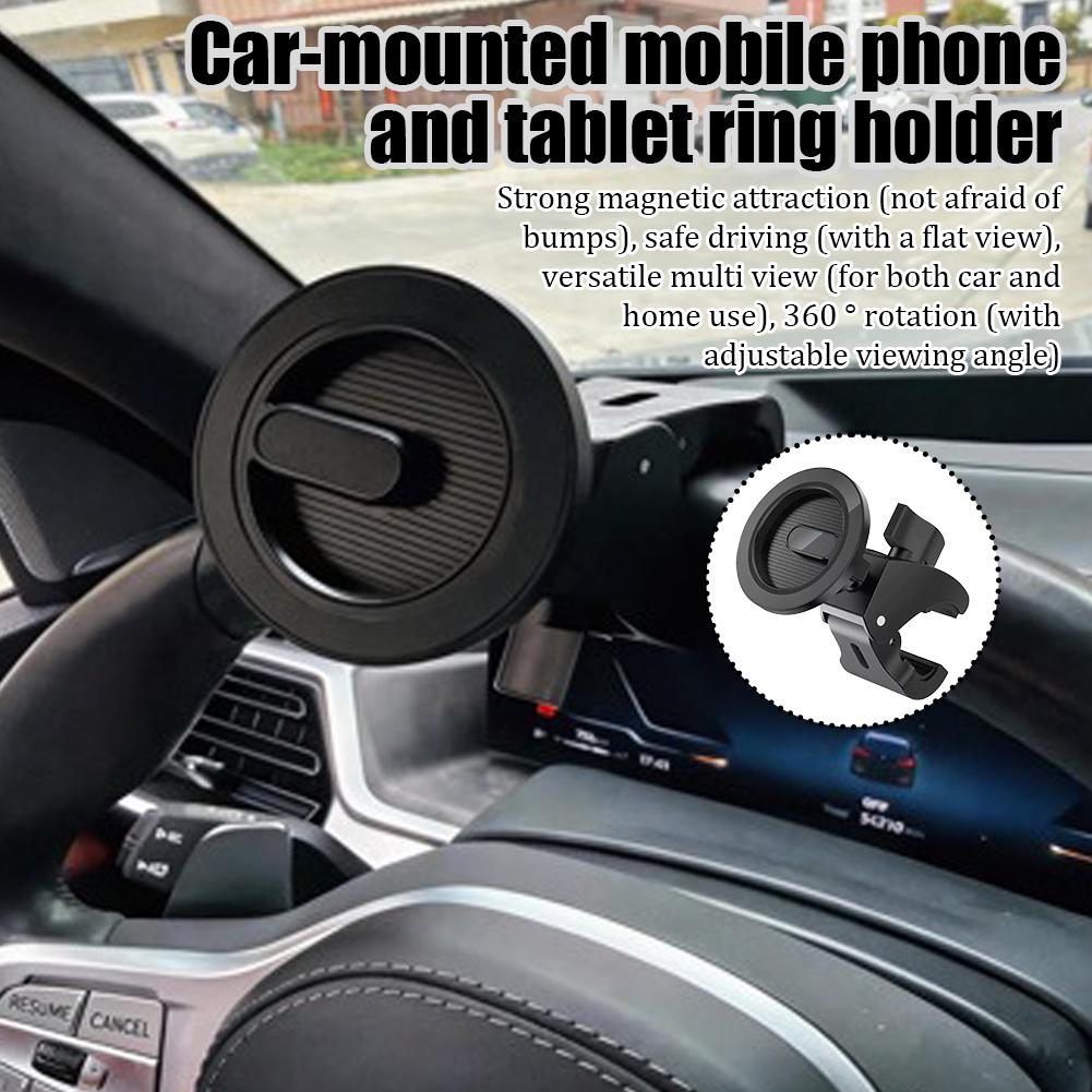 ユニバーサル磁気自動車電話ホルダー MagSafe ステアリ - Tablet Accessories Must Have のレビューと価格